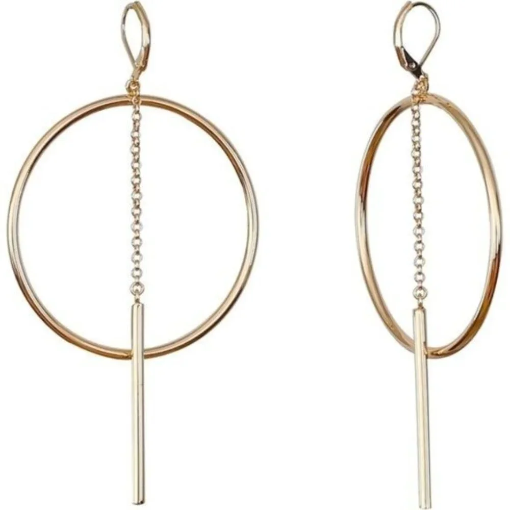 Gold Aesthetic  Earrings